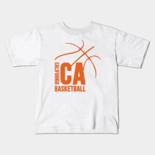 California Basketball 01 Kids T-Shirt